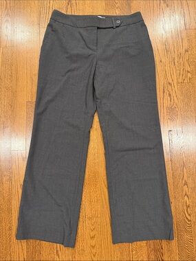 Calvin Klein classic fit trousers  Gray Wide-Leg pants size 4